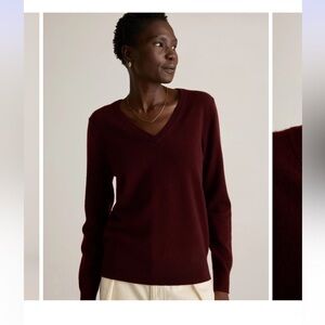 Mongolian Cashmere sweater
Deep Burgundy